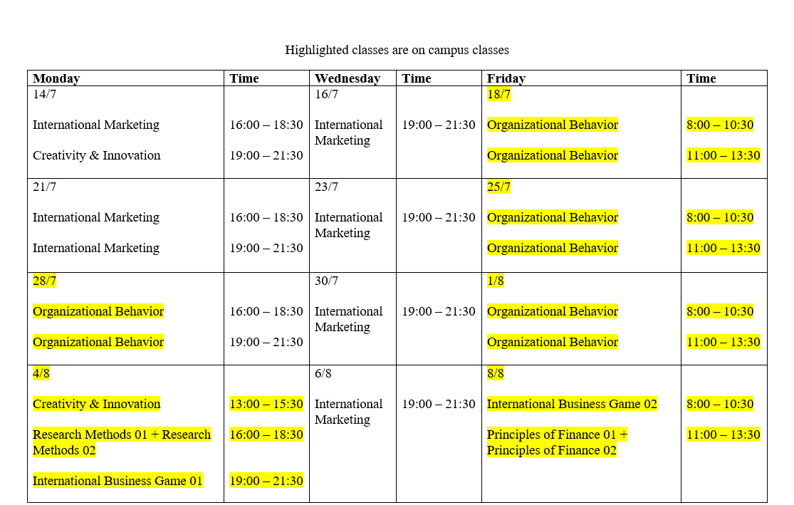 Schedule 2